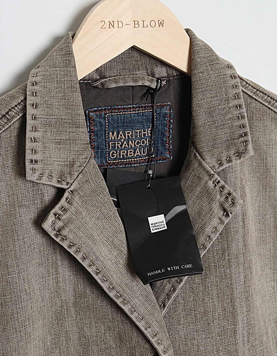MARITHE FRANCOIS GIRBAUD Denim Blazer 상품이미지3