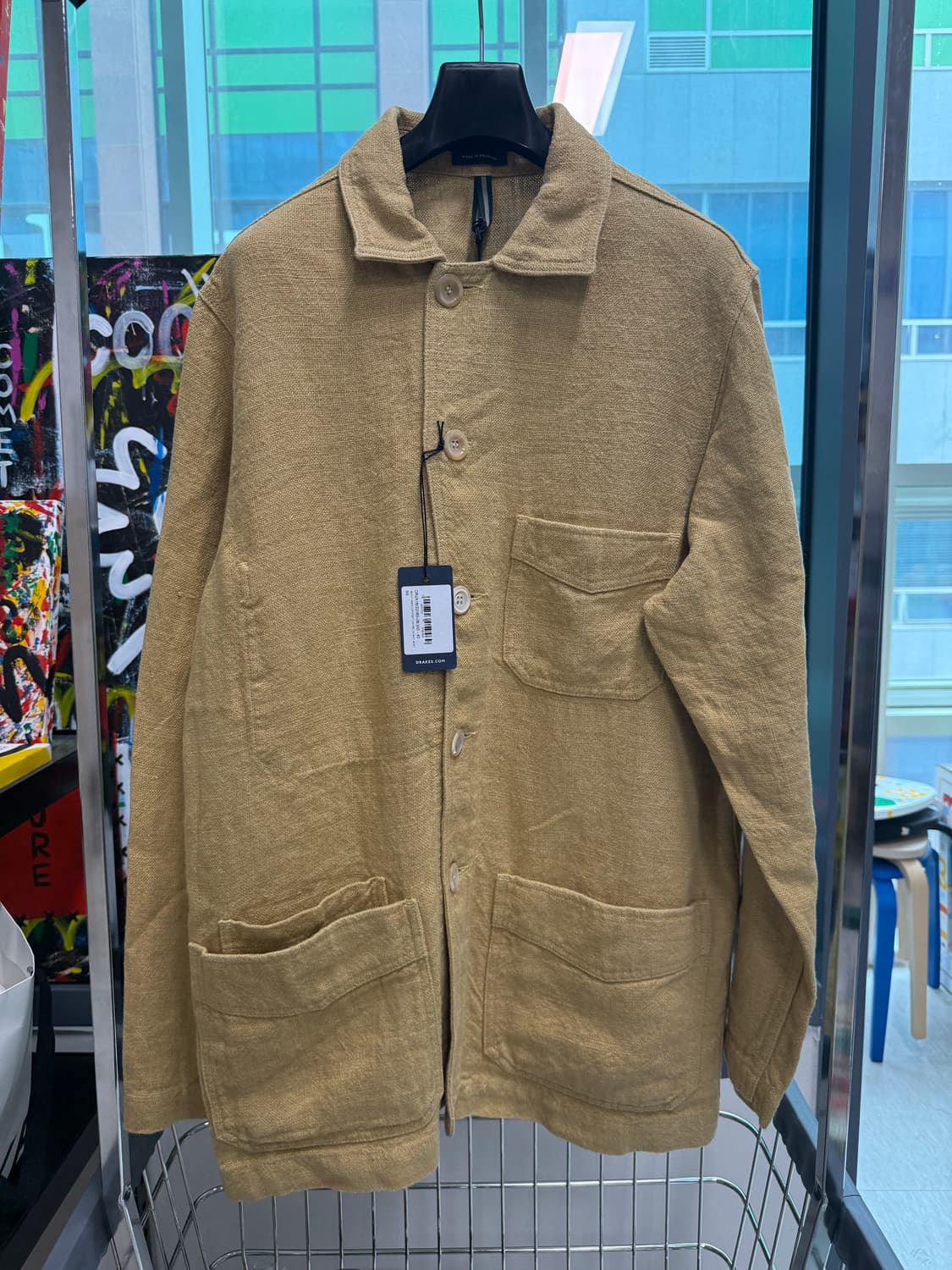 DRAKE'S HEAVY LINEN 5-POCKET CHOR 상품이미지8