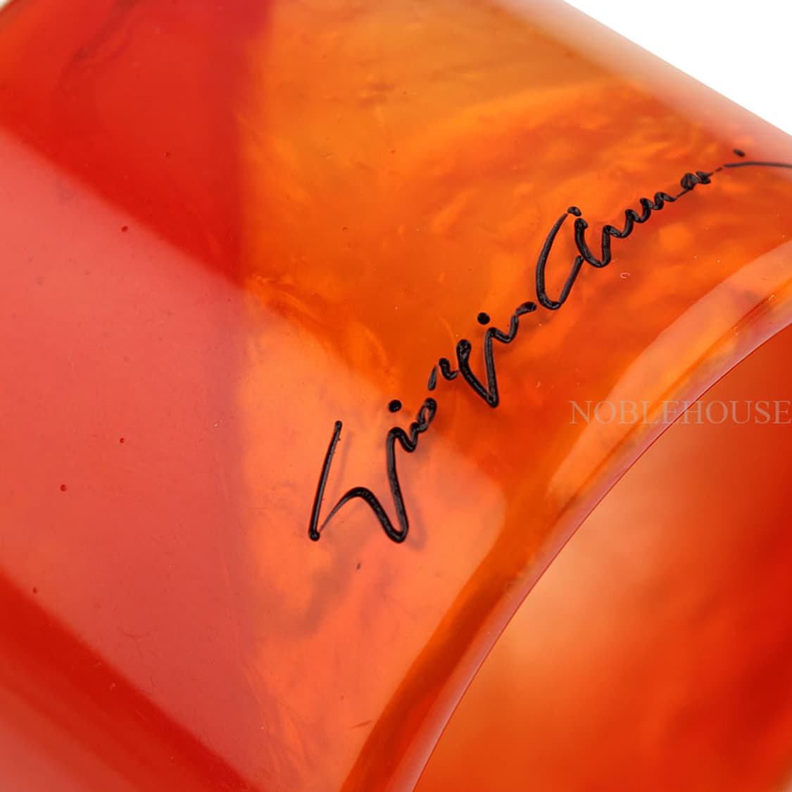 알마니 레드멀티 블랙로고 뱅글 팔찌 상품이미지5