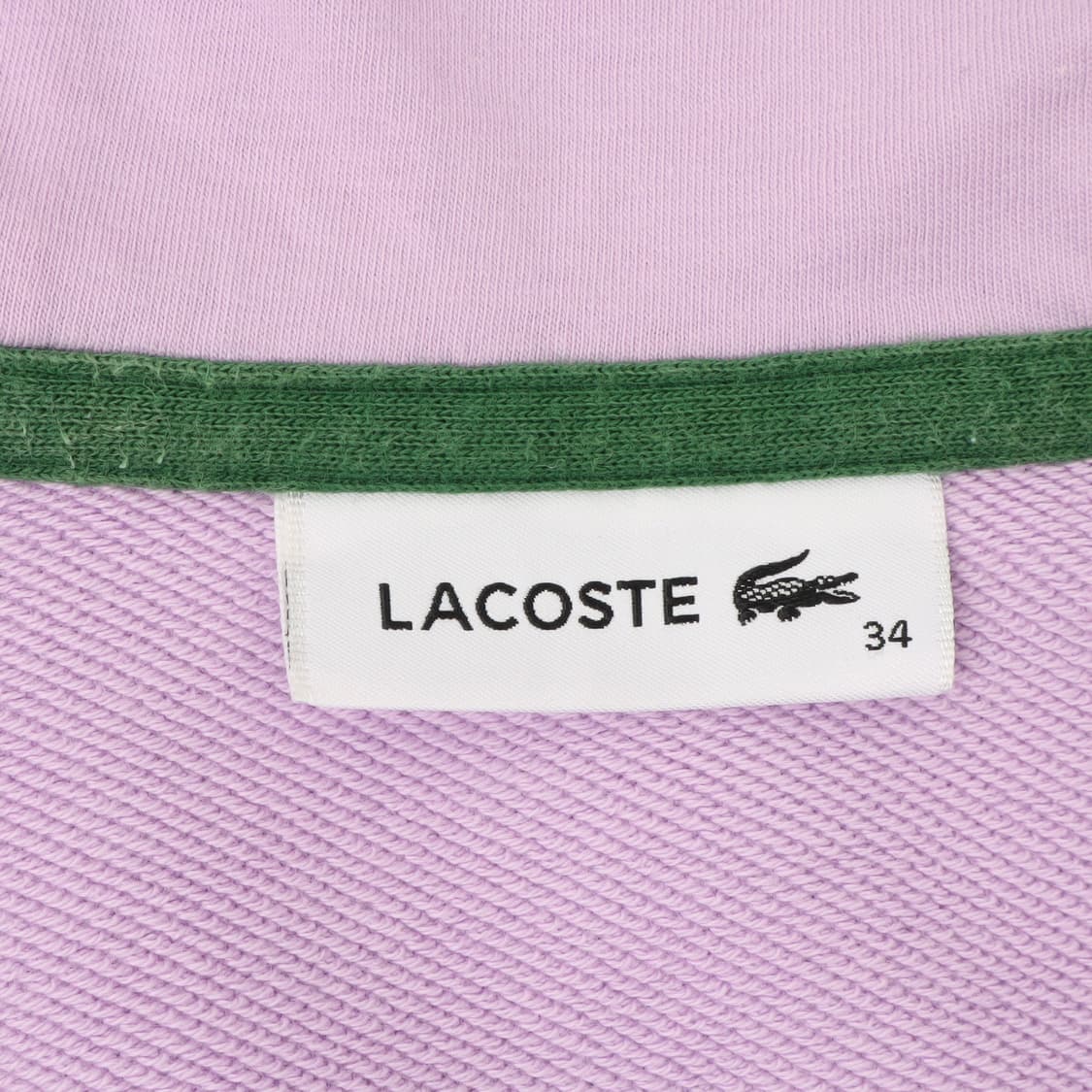 라코스테 라이트 퍼플 후드집업 상품이미지8