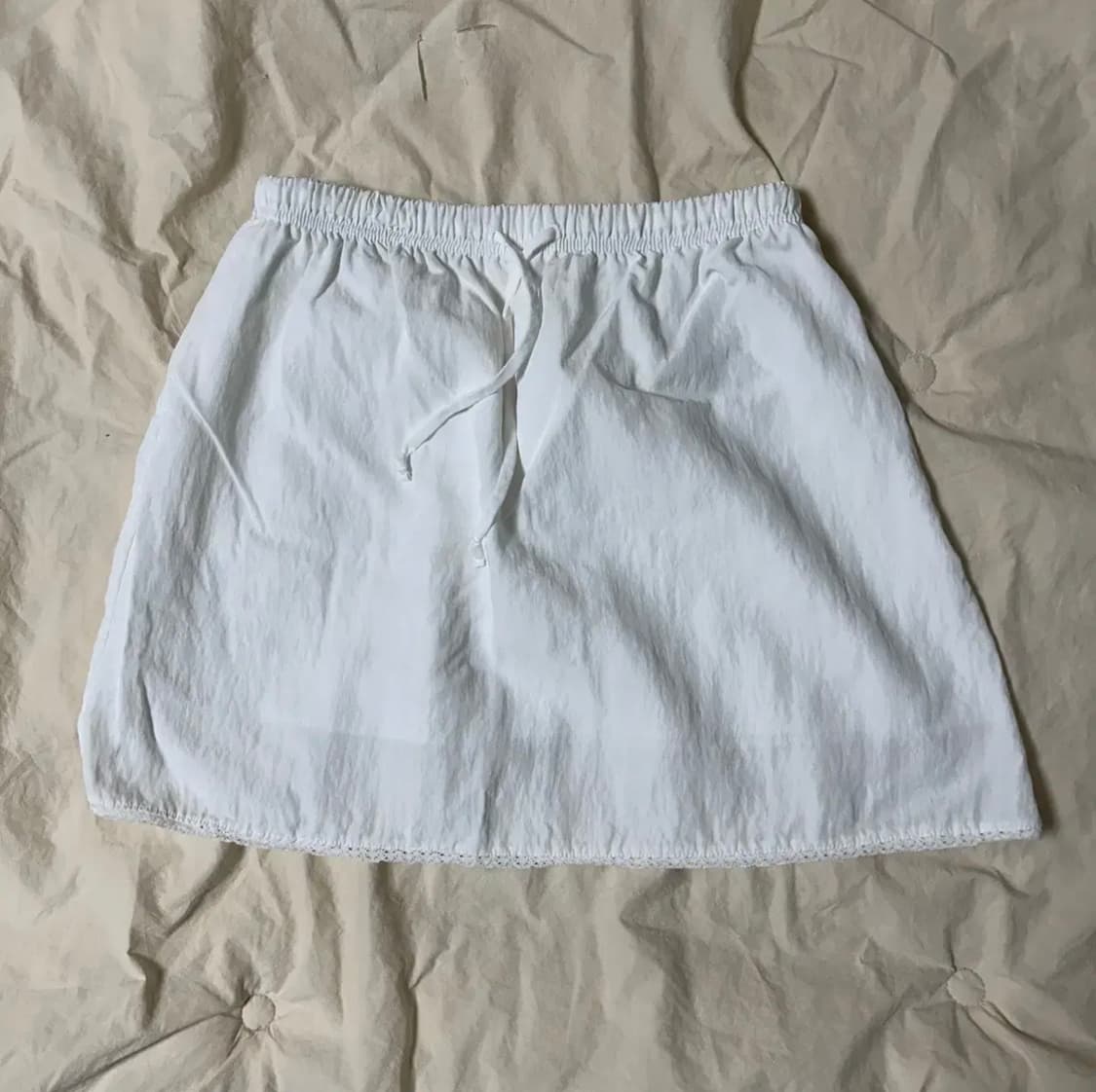 유라고 lace string mini skirt 상품이미지2