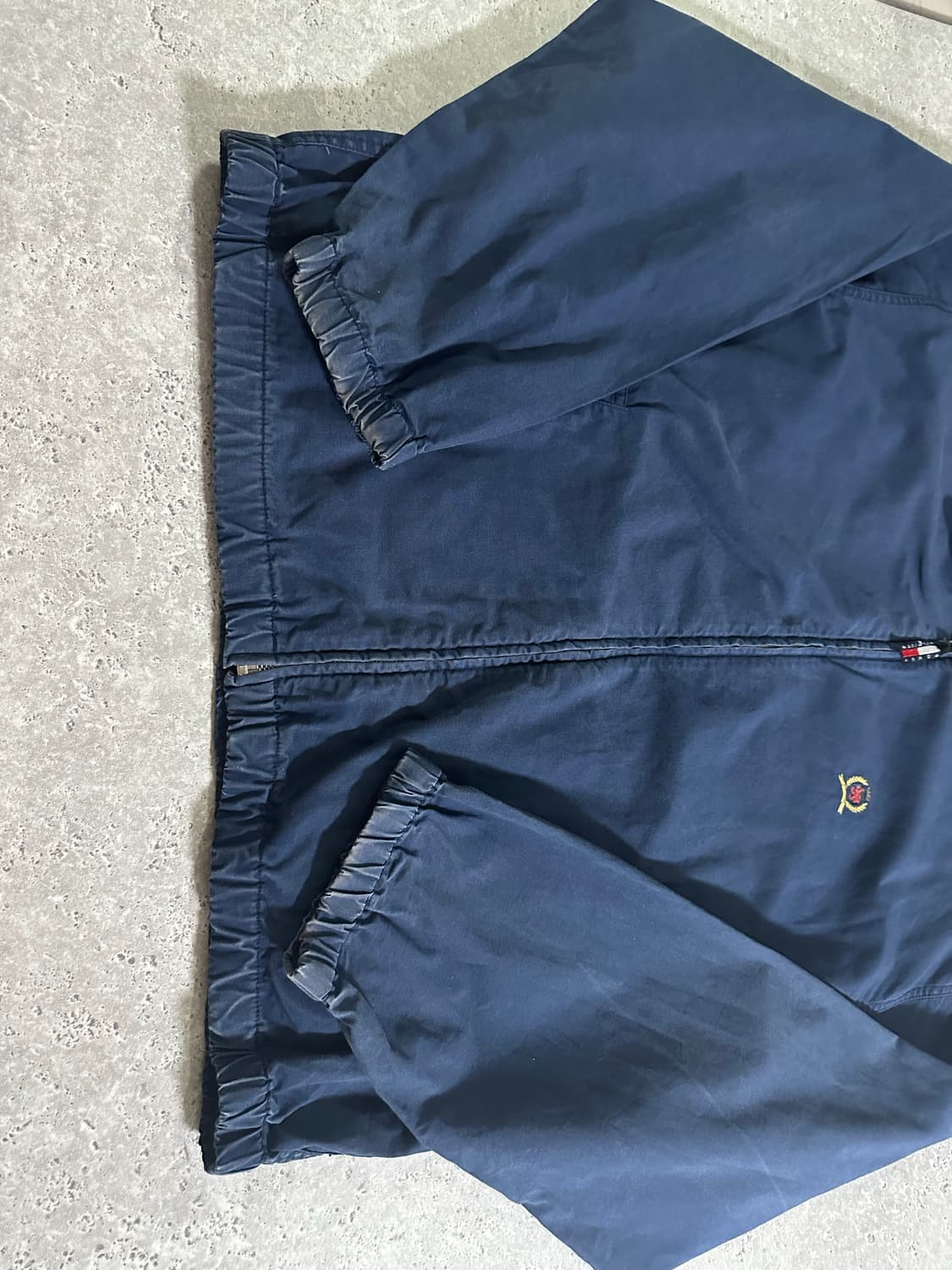 90s Tommy Hilfiger 크레스트 네이비 자켓 상품이미지6