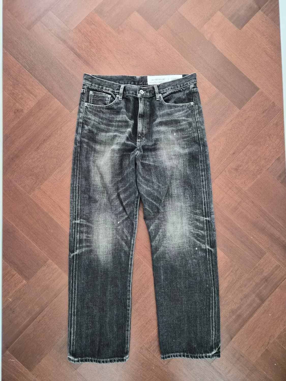 네이버후드 dp basic 흑청 데님 상품이미지2