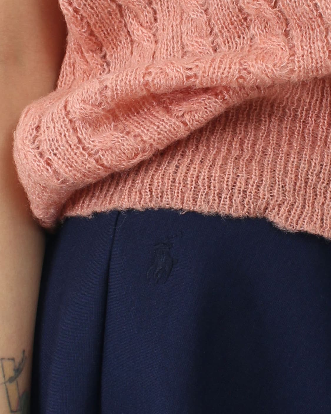 랄프로렌 Ralph Lauren 네이비 플레어 미니 스커트 상품이미지2