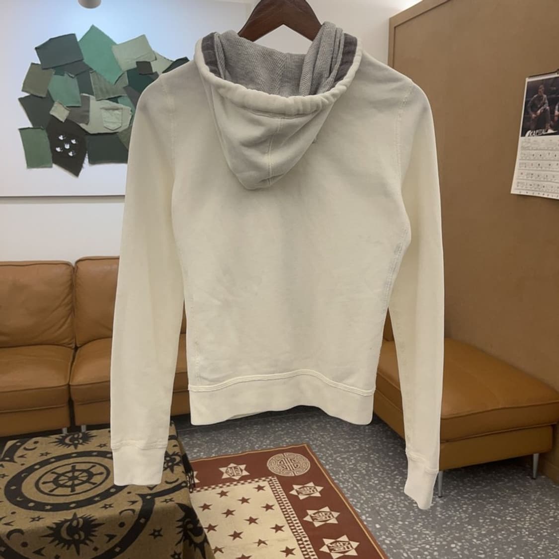 아베크롬비 레트로 Y2K 00's 기모 후드집업 M C08679 상품이미지3