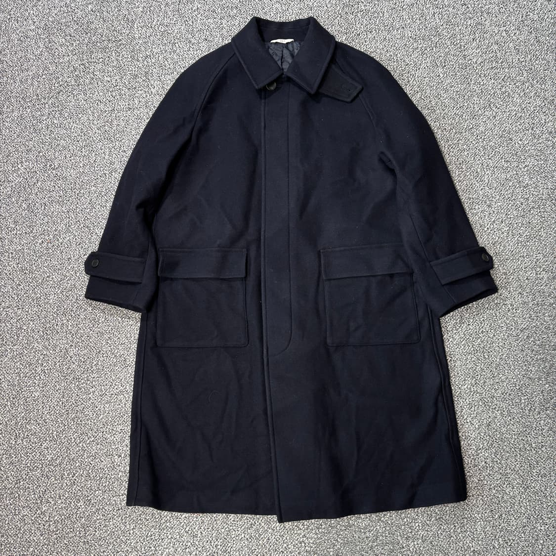 247 시리즈 울 발마칸 코트 네이비 (L) 상품이미지1