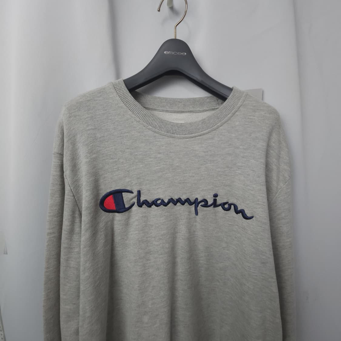88(140) ~챔피온 회색 맨투맨  상품이미지2