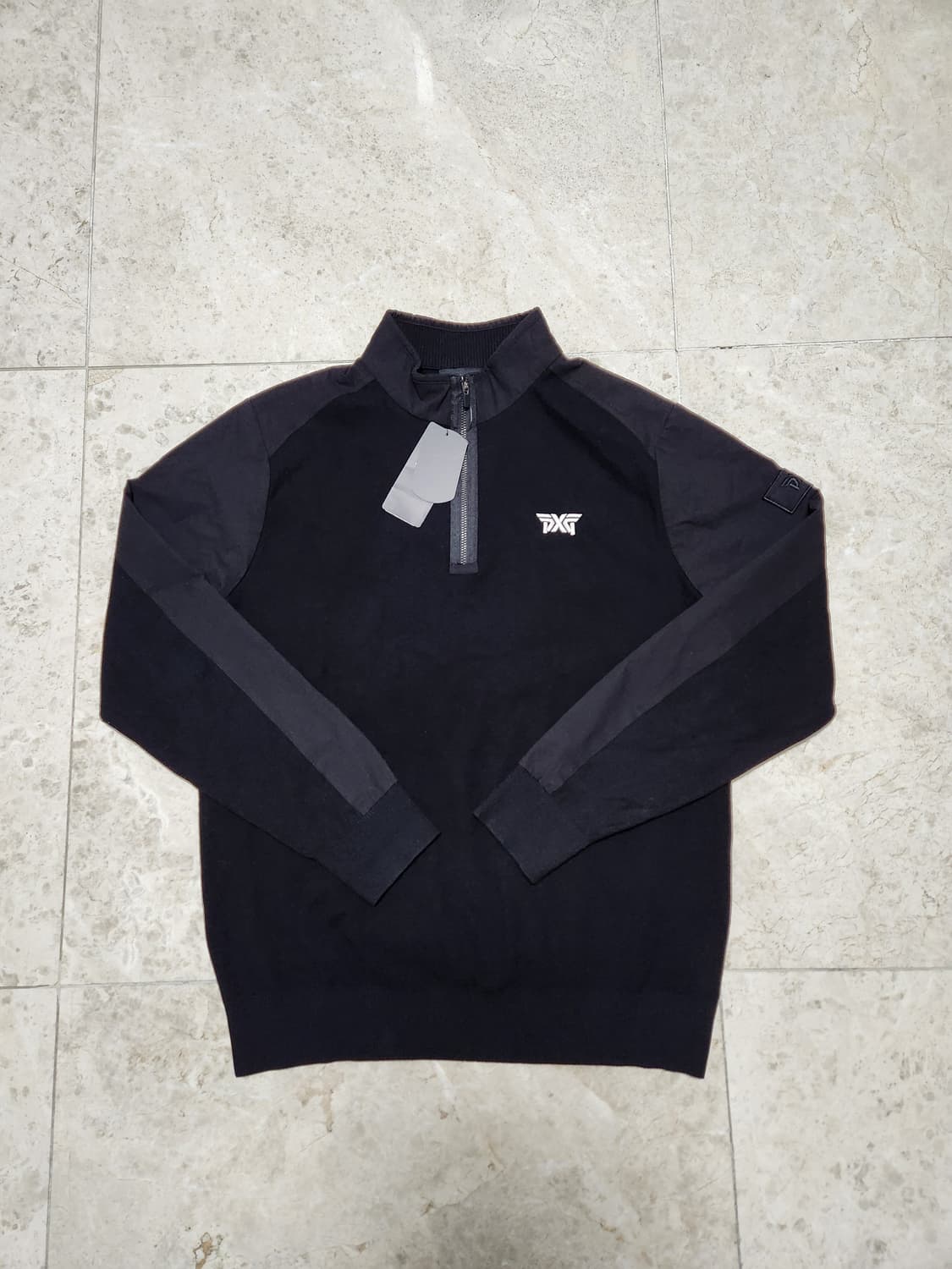 <미사용>PXG 하프 집업티셔츠(M) 상품이미지1