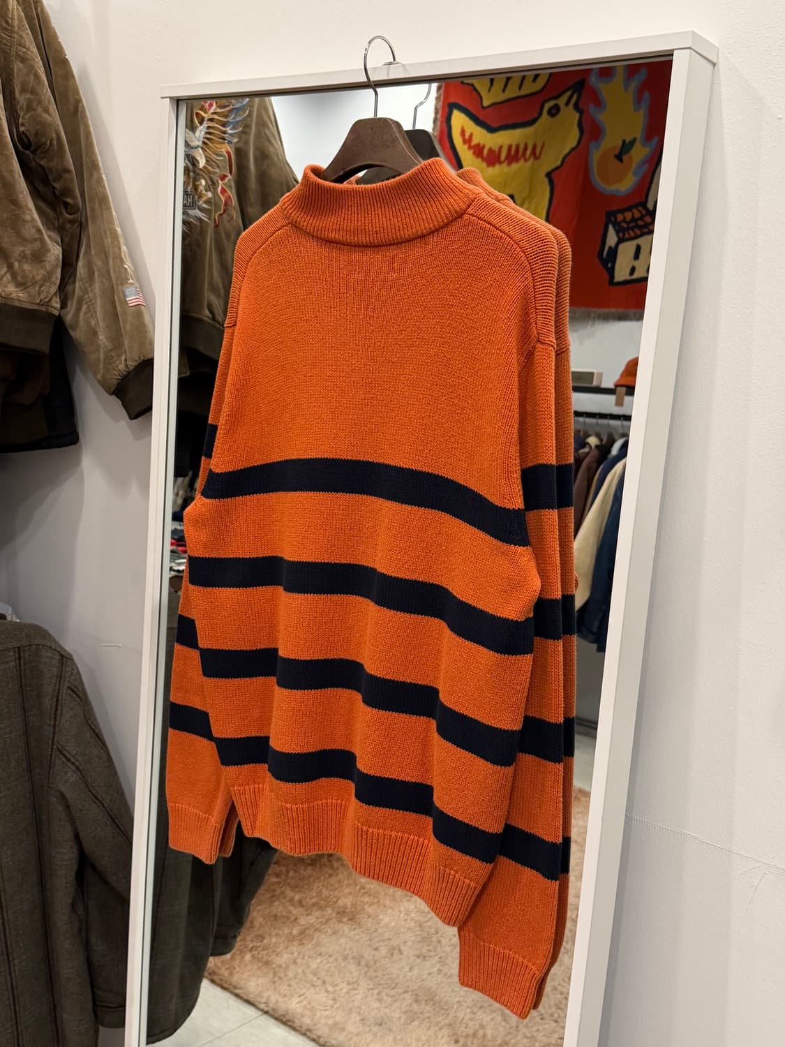 00s Chaps ralph lauren 챕스 랄프로렌 하프넥 버튼 니트 상품이미지5