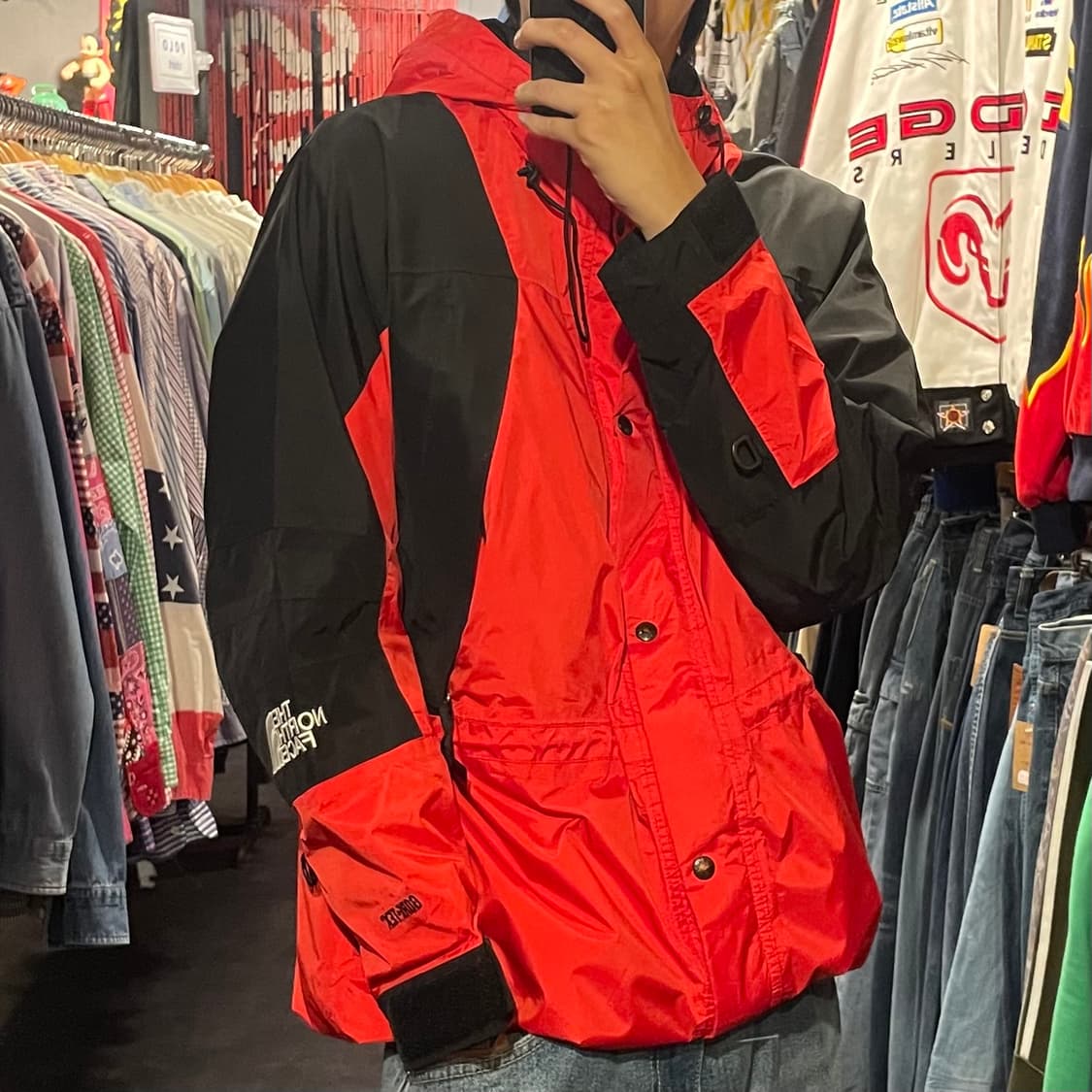 [IM] THE NORTH FACE 노스페이스 고어텍스 레드 자켓 상품이미지4