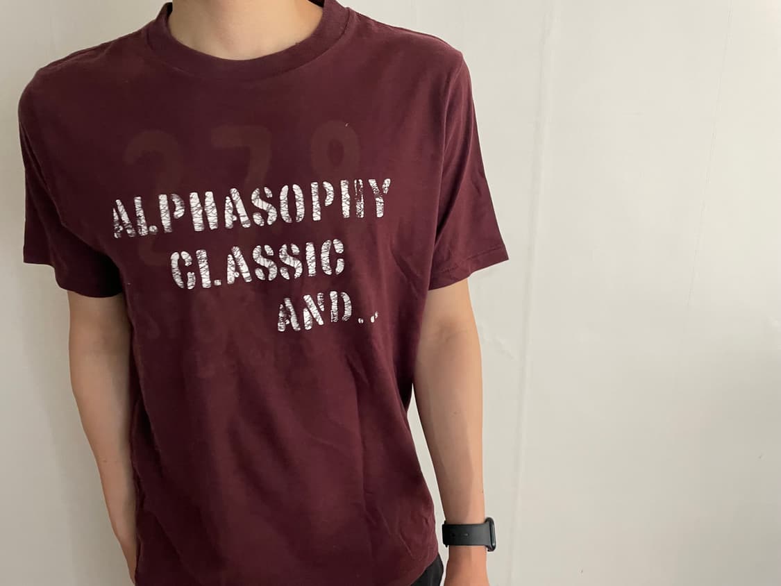 ALPHASOPHY cotton T shirts 상품이미지9