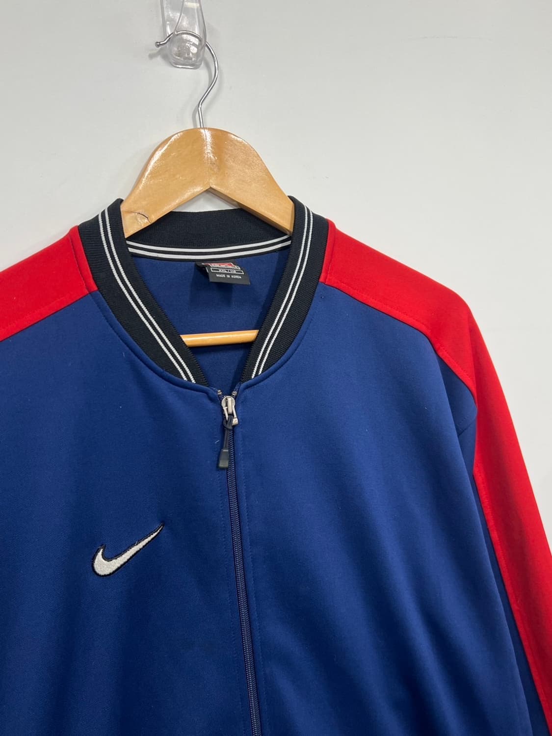 00s 나이키 올드스쿨 사이드라인 스우시 집업 져지 상품이미지2