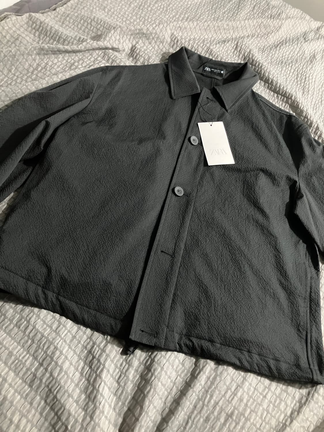 ZARA 자라 시어서커 자켓 상품이미지5