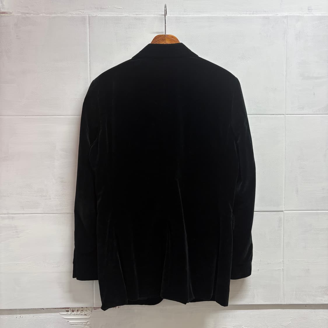 폴스미스 Paul Smith 블랙 벨벳 블레이저 자켓  상품이미지4