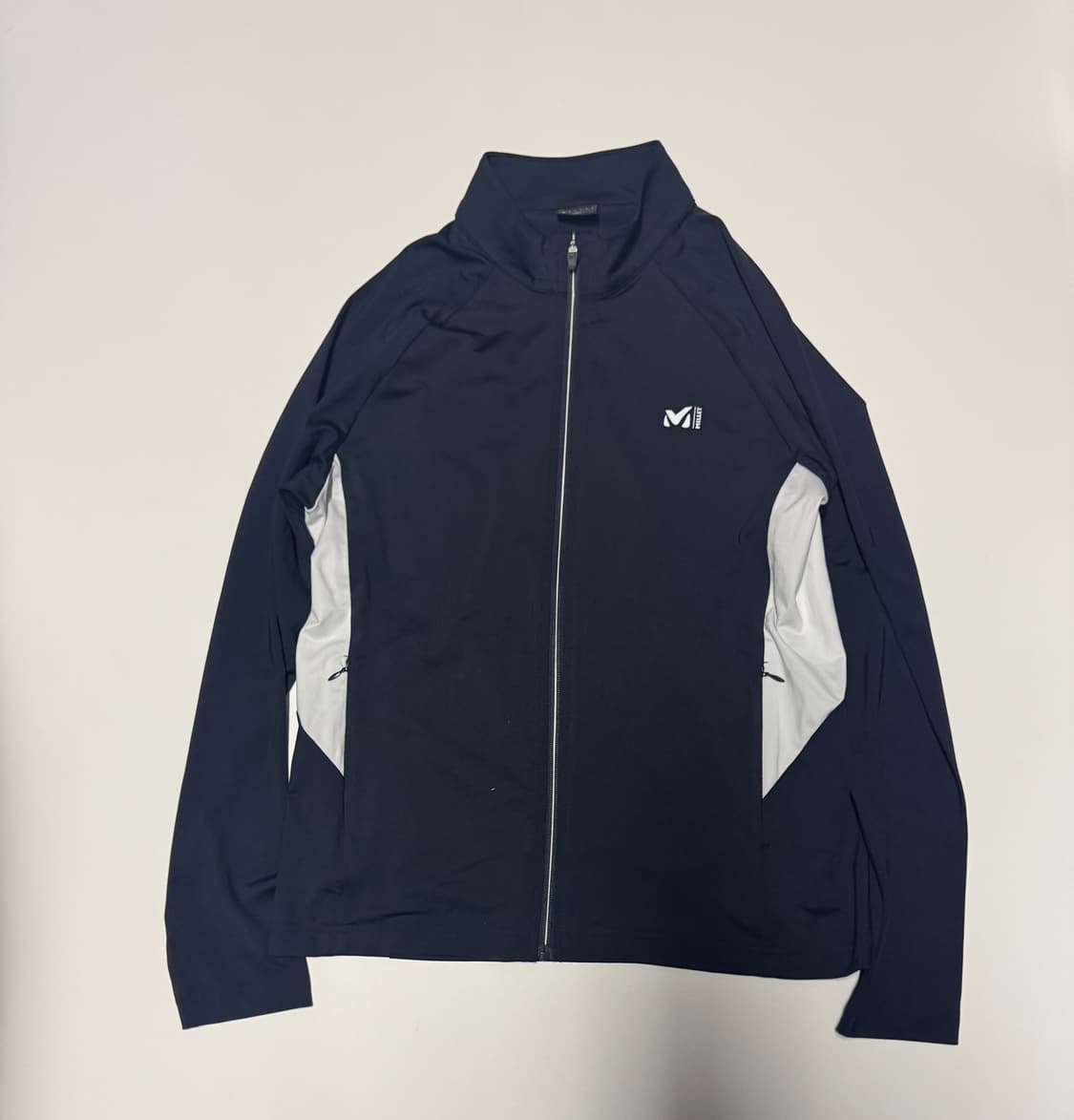 여성 밀레 23년도 기능성 집업 져지 자켓 M 네이비 상품이미지1