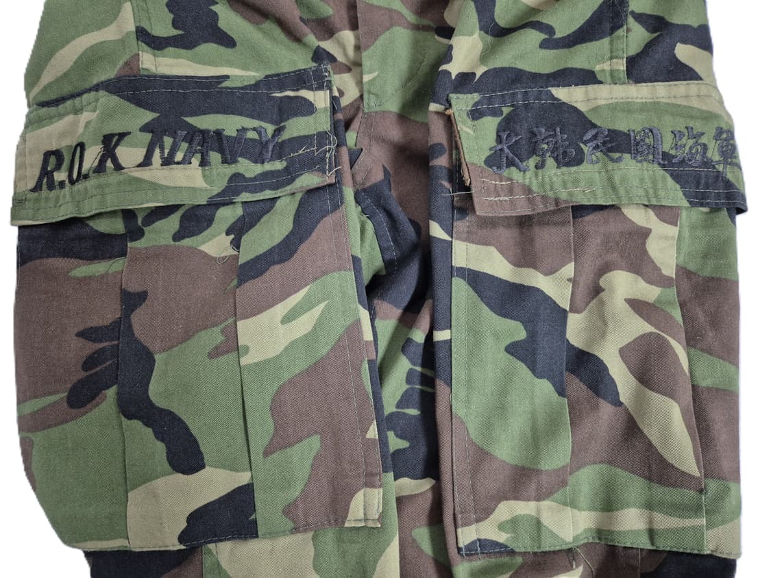 해군 구형 예비군 병장 하계 사제 맞춤 전투복 세트 (M) 상품이미지7