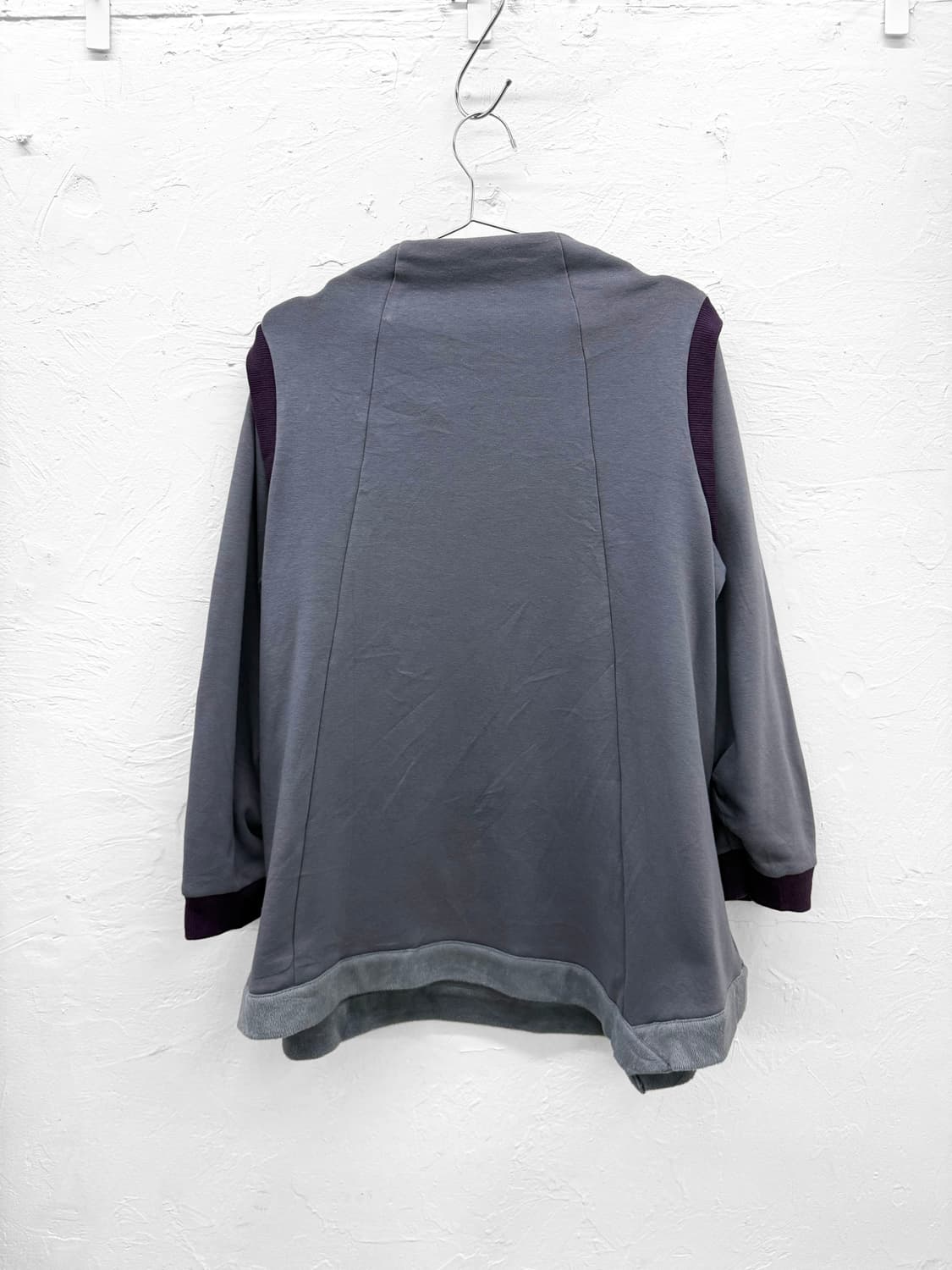 moddedance 비대칭 스웻 튜닉 상품이미지3