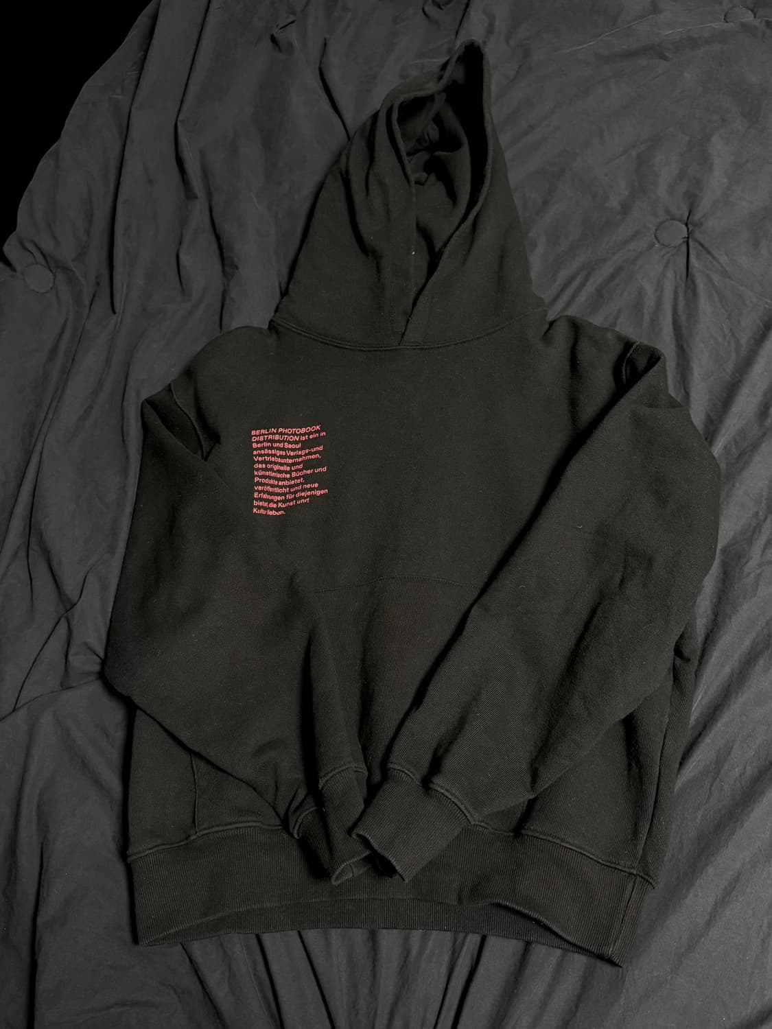 베를린포토북디스트리뷰션 후드티 블랙 S 상품이미지2