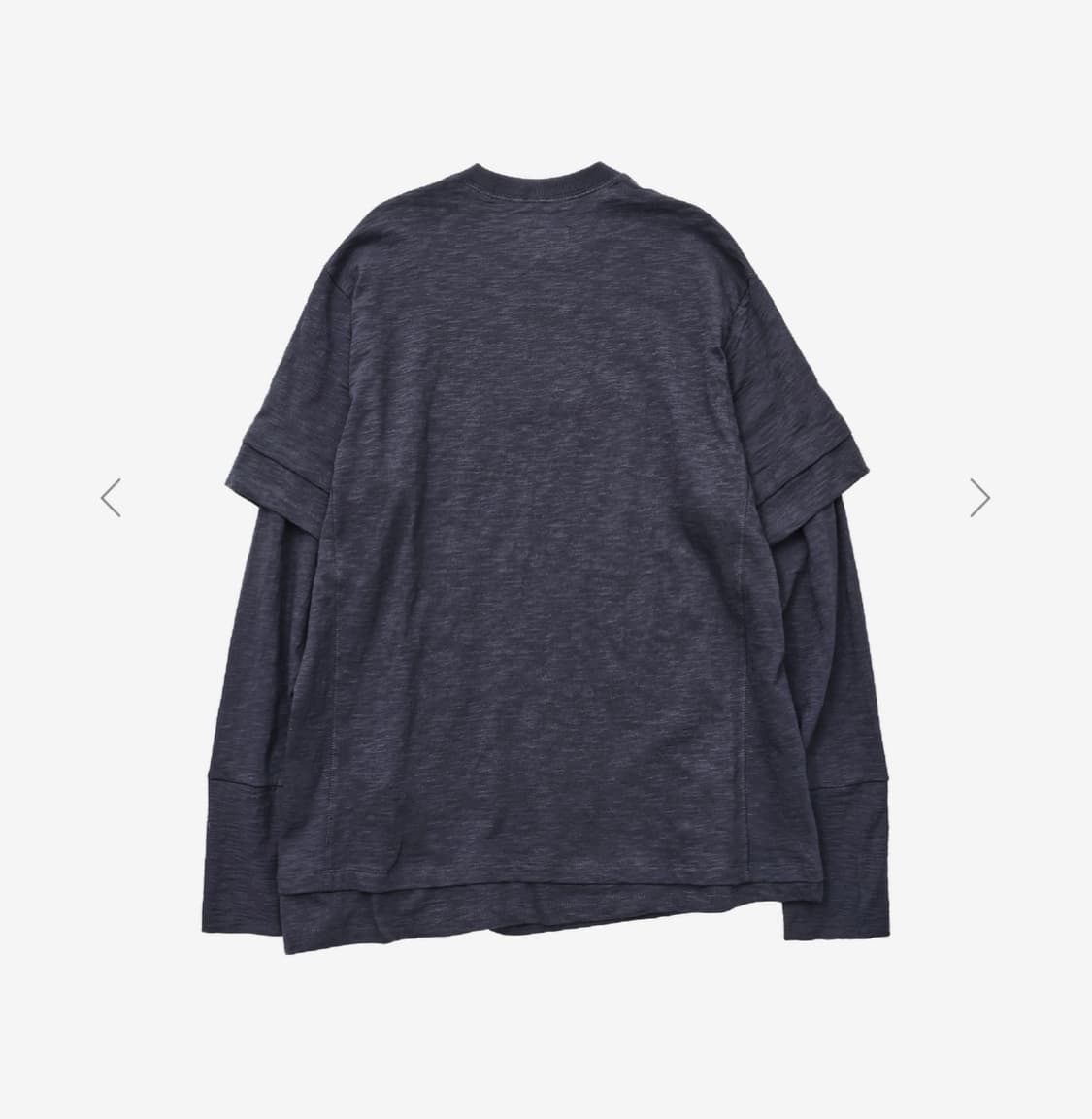 999휴머니티 롱슬리브 2사이즈 (다크네이비) 상품이미지2