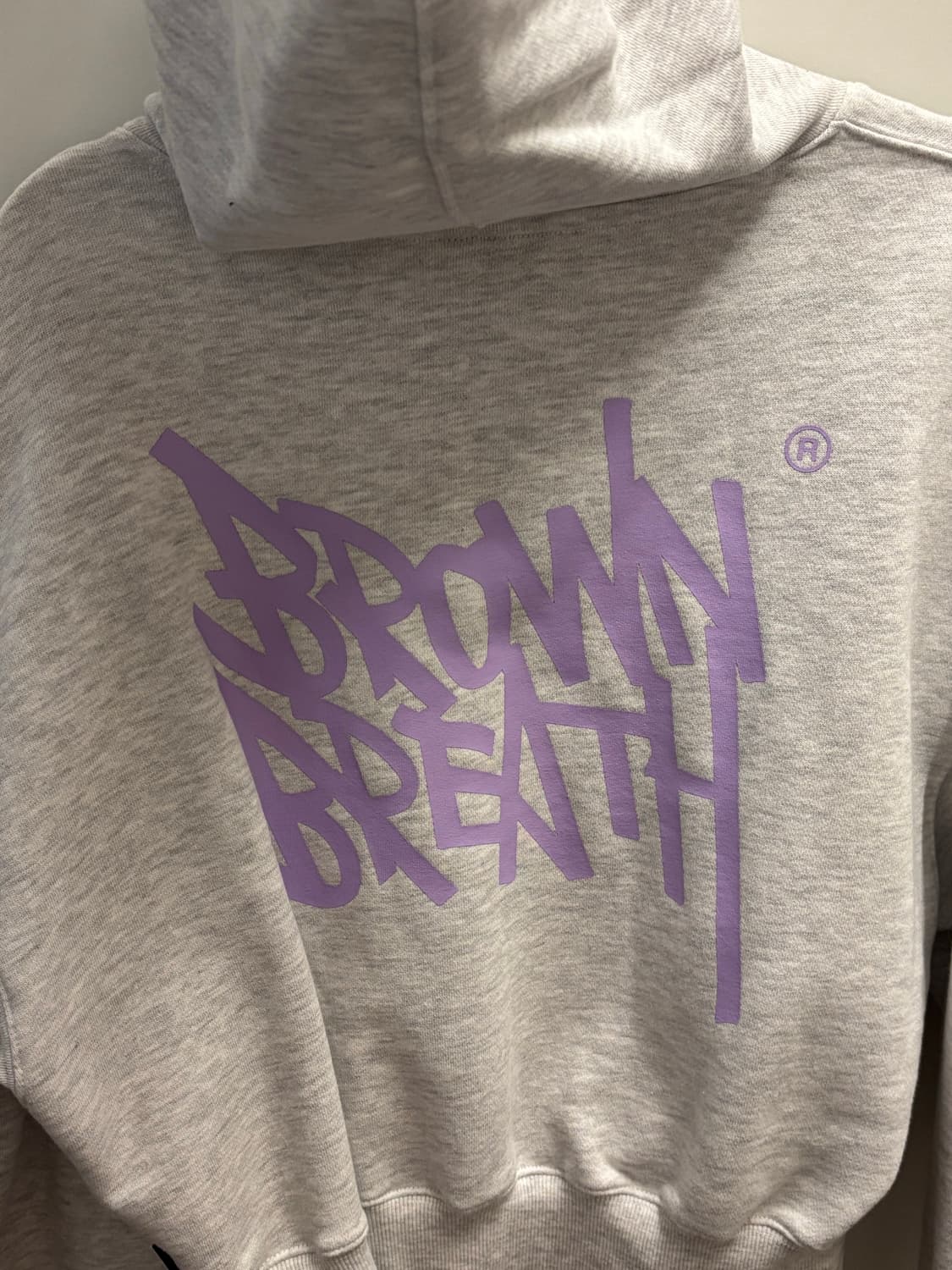 브라운브레스 크롭후드티 상품이미지2