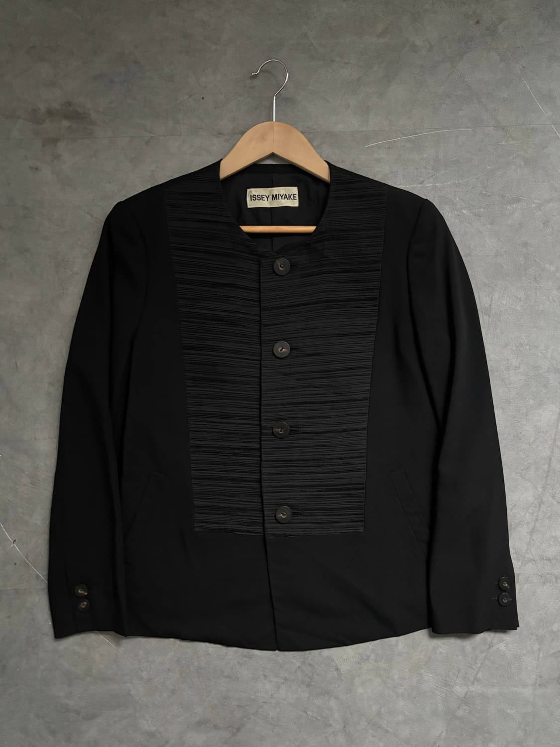Issey Miyake 이세이미야케 플리츠 블랙 가디건  상품이미지7