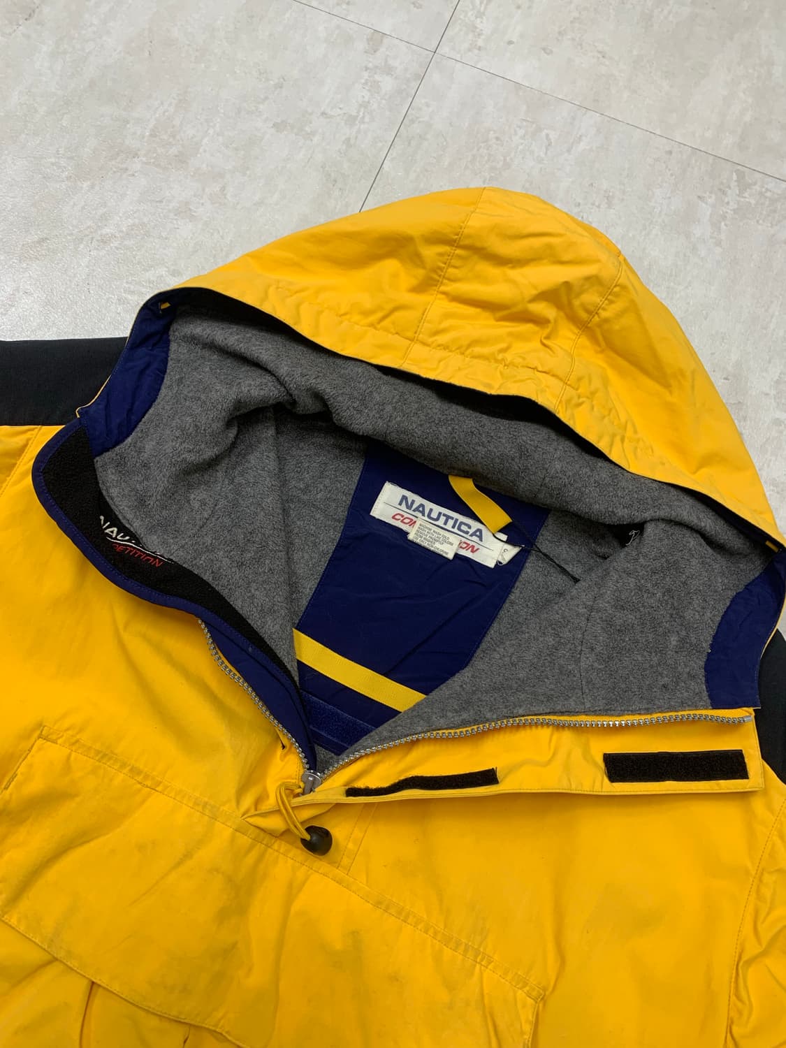 노티카 옐로우 배색 아노락 #44 상품이미지7