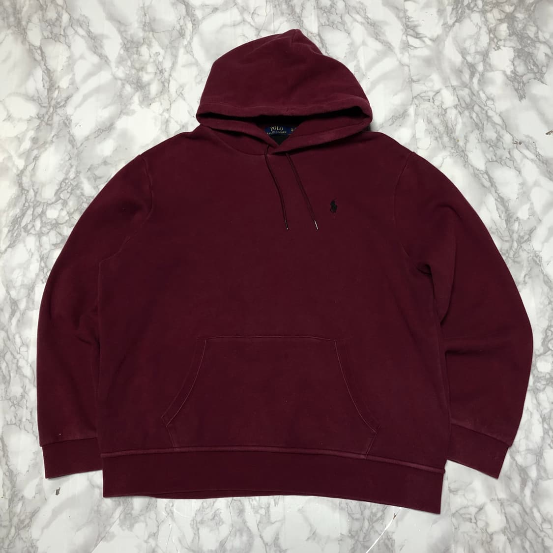 폴로 랄프로렌 후드티 버건디 희귀 상품이미지1
