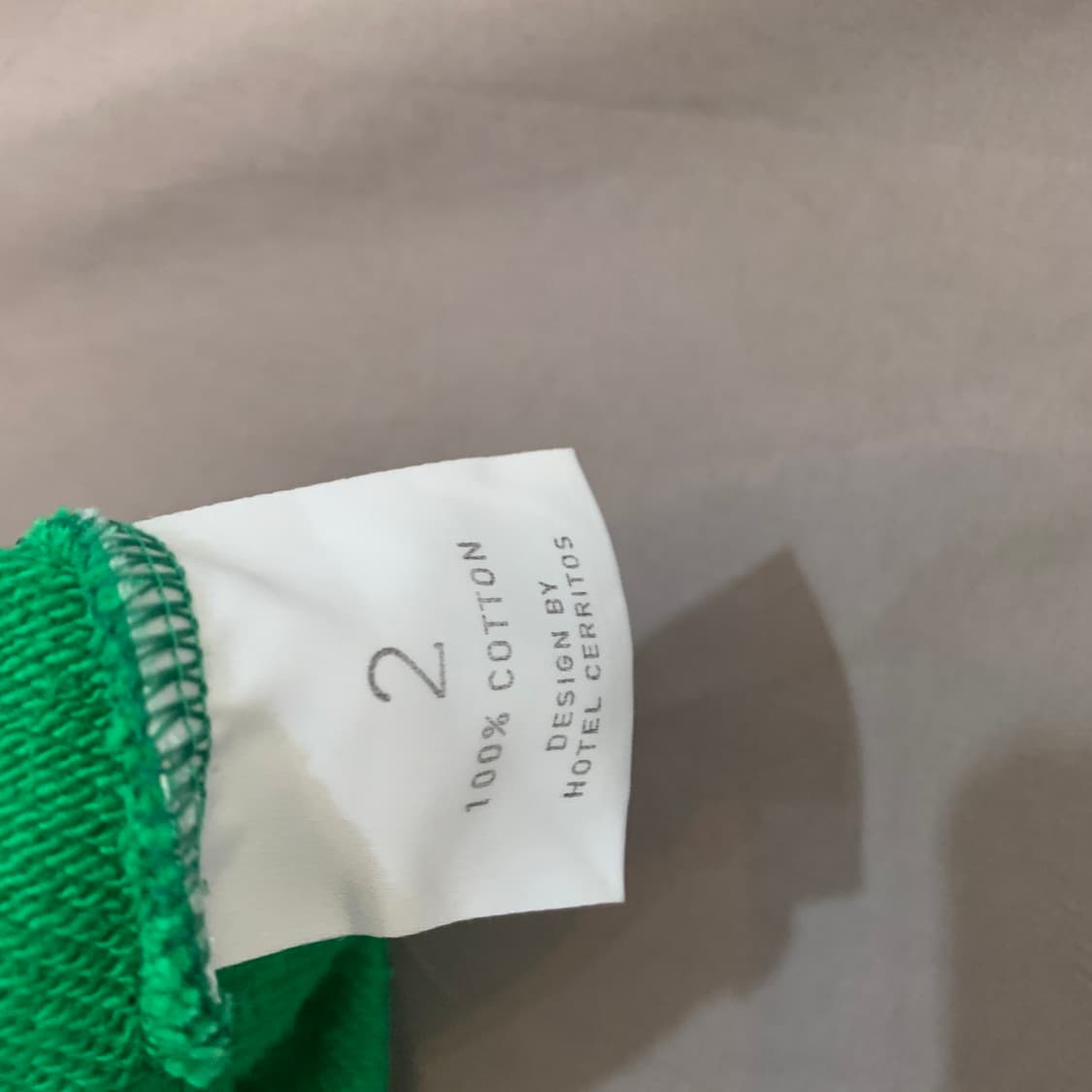 2 호텔세리토스 LA 헤비 코튼 스웻셔츠 맨투맨 상품이미지7