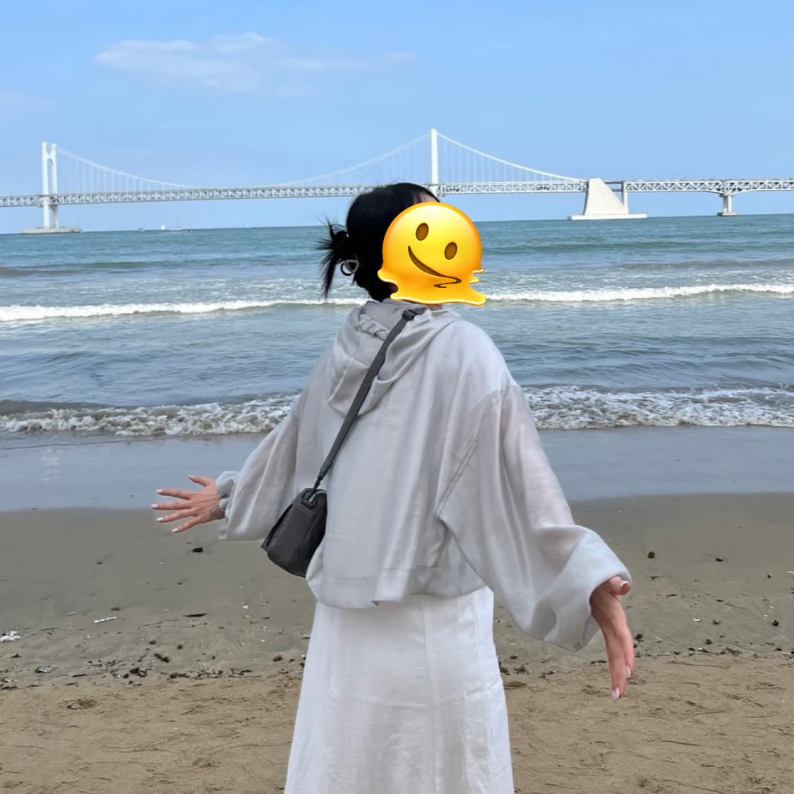 HOODED SHEER BOLERO JACKET 상품이미지5