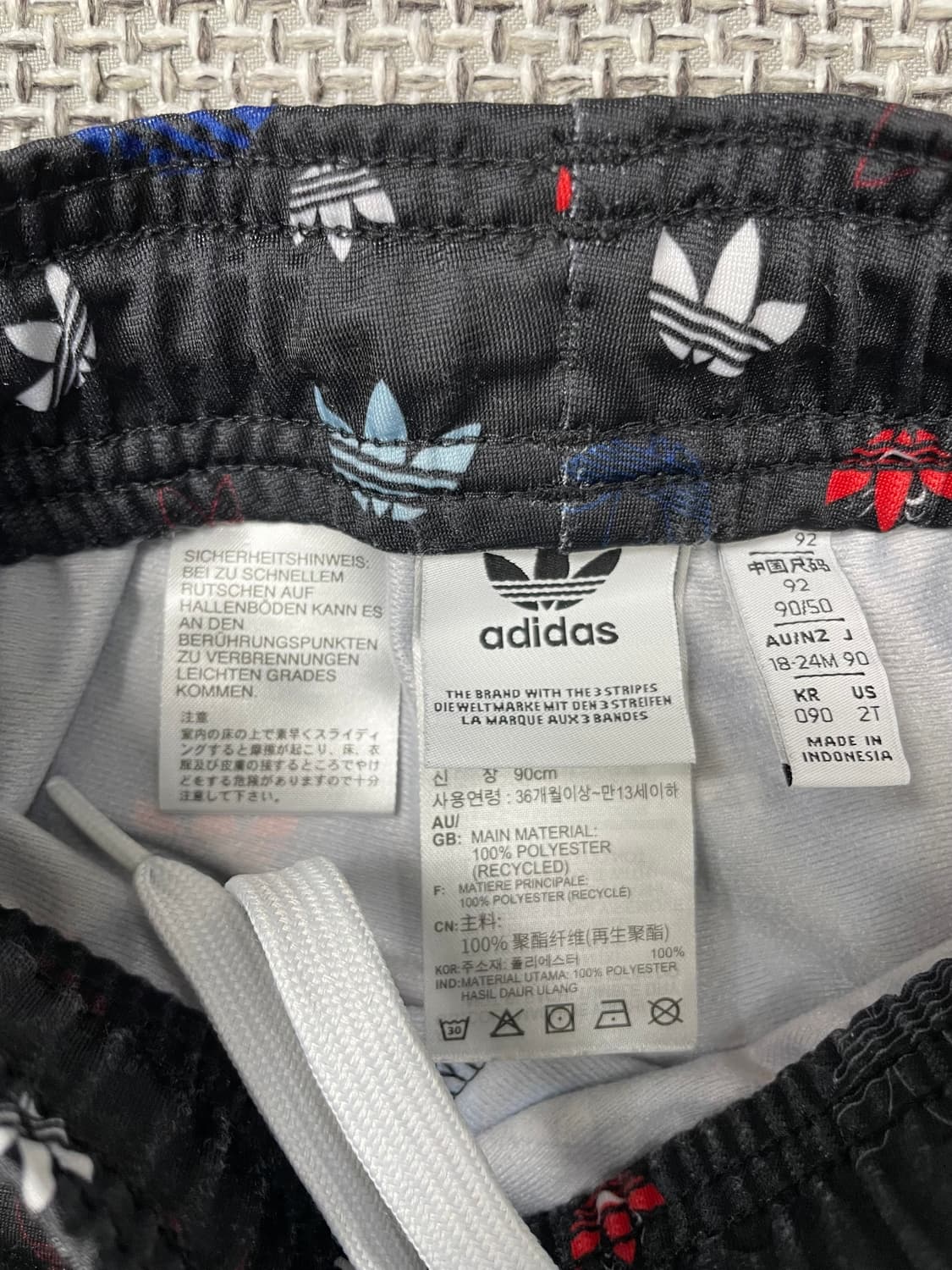 아디다스 키즈 트레이닝 바지 90 상품이미지3