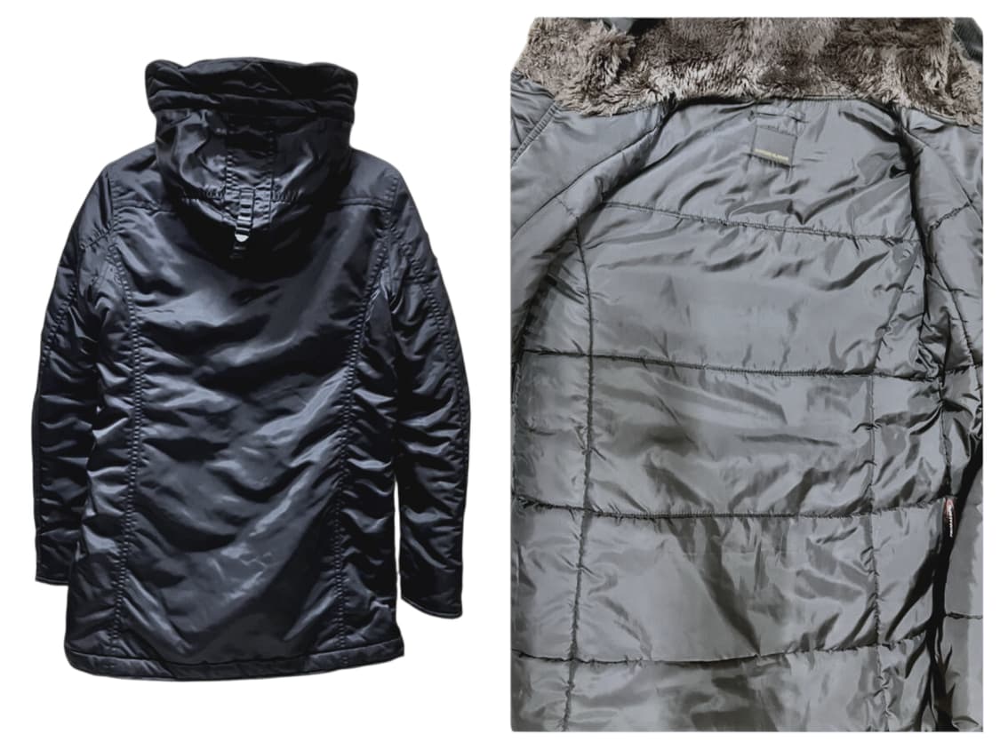 히스테릭 글래머 유니섹스 롱 다운 코트 y2k 프리마로프트 상품이미지4