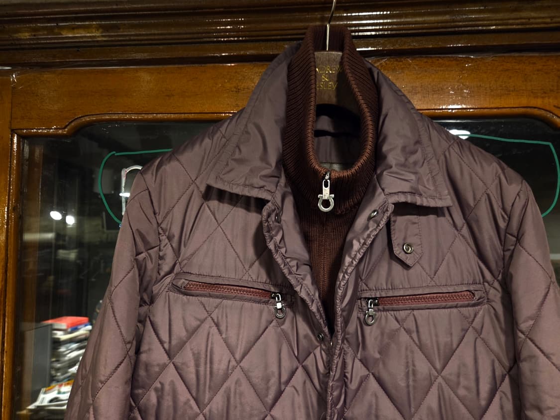 살바토레 페라가모 퀼팅자켓 상품이미지2