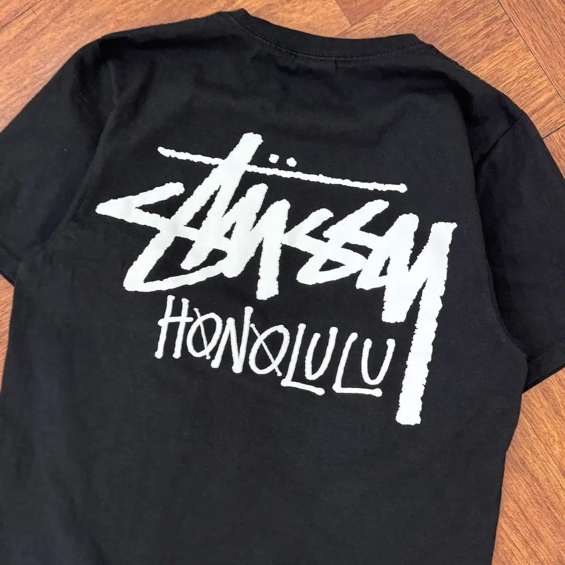 S Stussy 스투시 호놀룰루 빅로고 반팔 티셔츠  상품이미지3