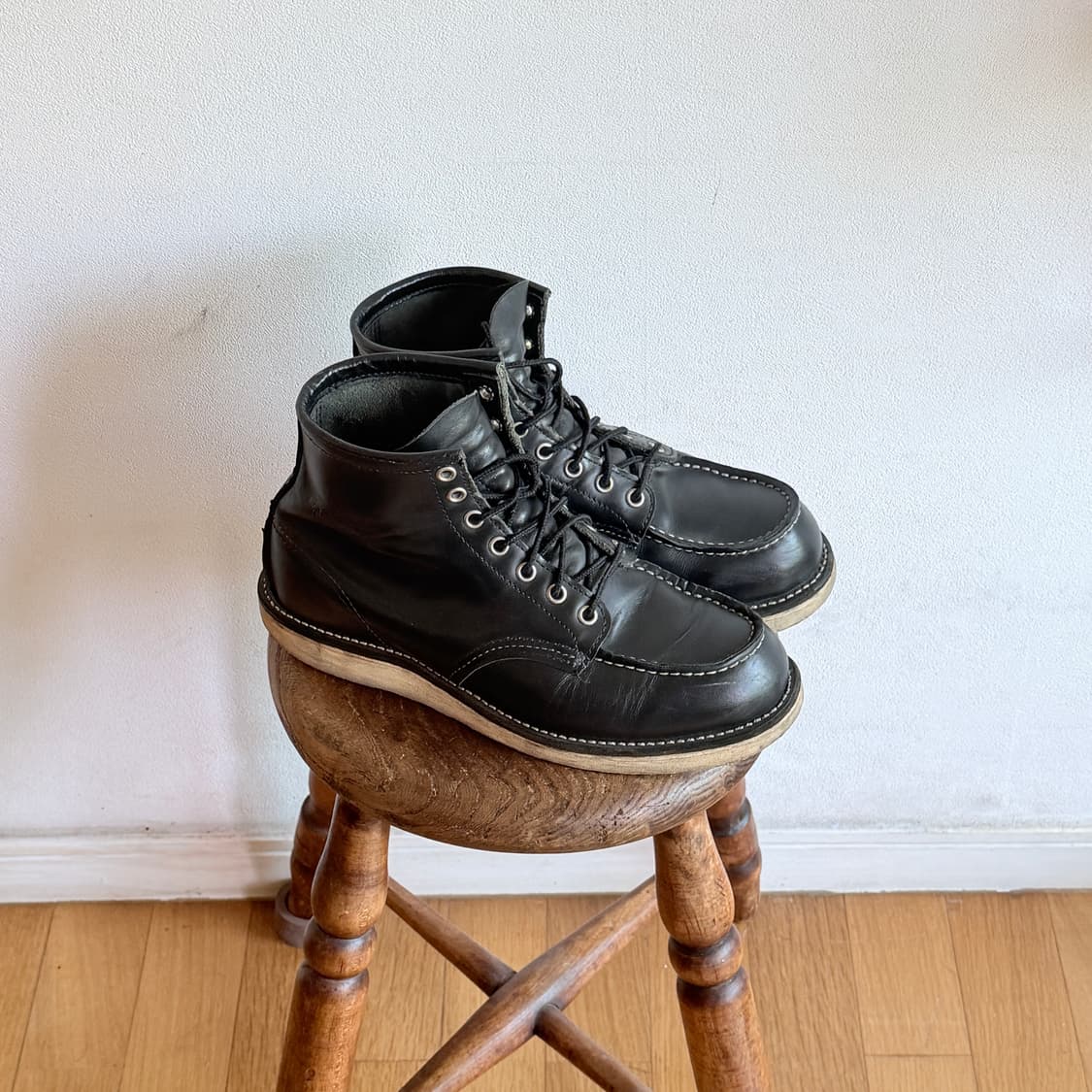 Red Wing Moc Toe Black 레드윙 목토 (7.5) 상품이미지8