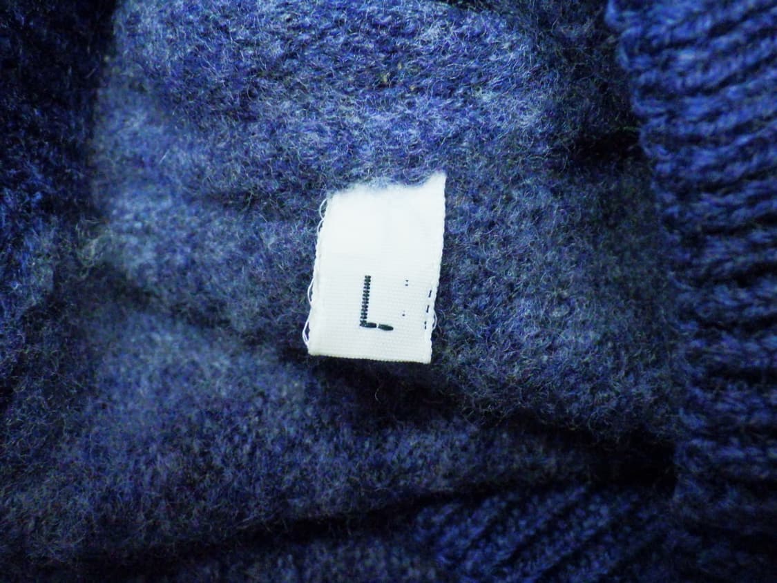 (L/100) 스톤아일랜드 남성 울혼방 라운드넥 니트 상품이미지9