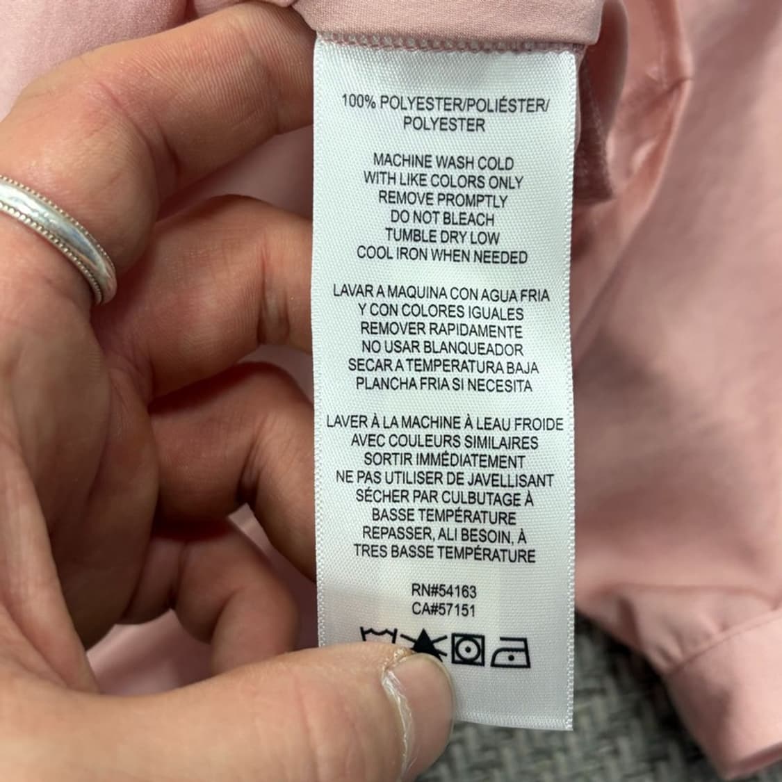 캘빈클라인진스 프릴 블라우스 v2980 상품이미지7