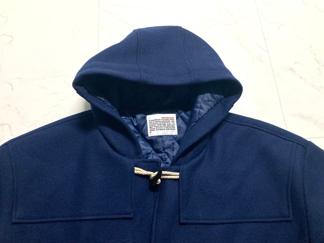 (거의 새것)벌스데이수트 롱 더플 떡볶이 코트 105-110 M 상품이미지5