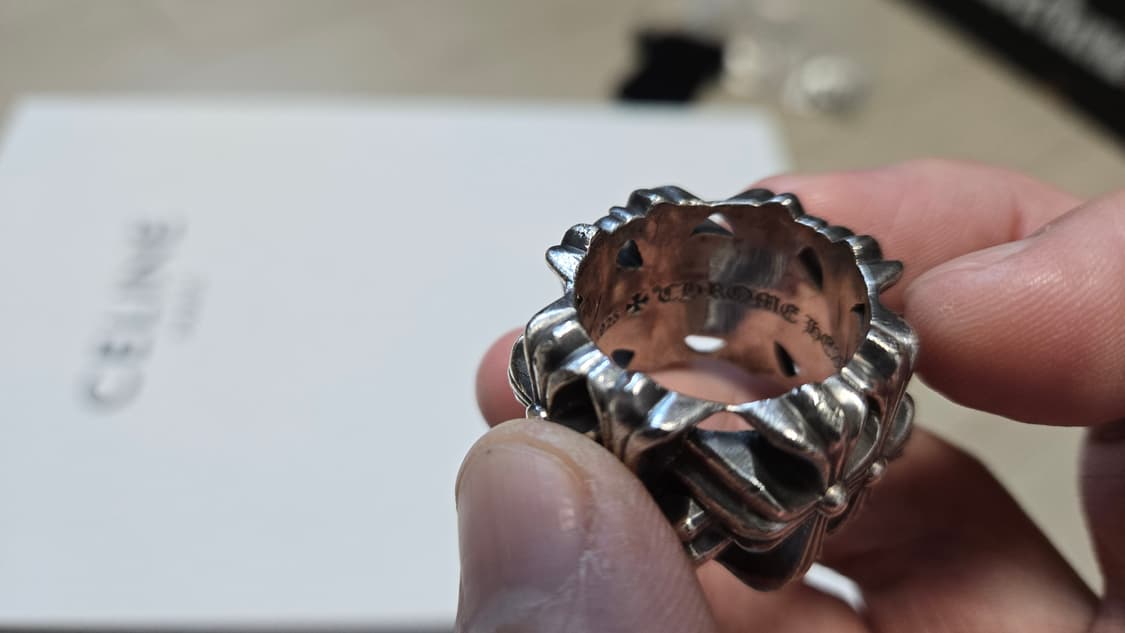 크롬하츠 세메터리 스퀘어 링 상품이미지3