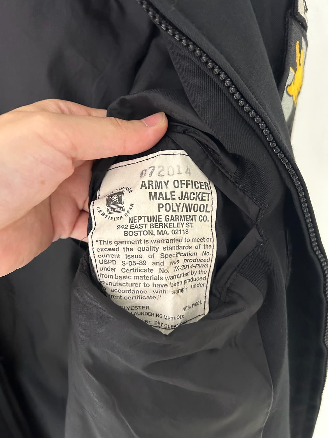 00's U.S Army Officer male Jacket  상품이미지7