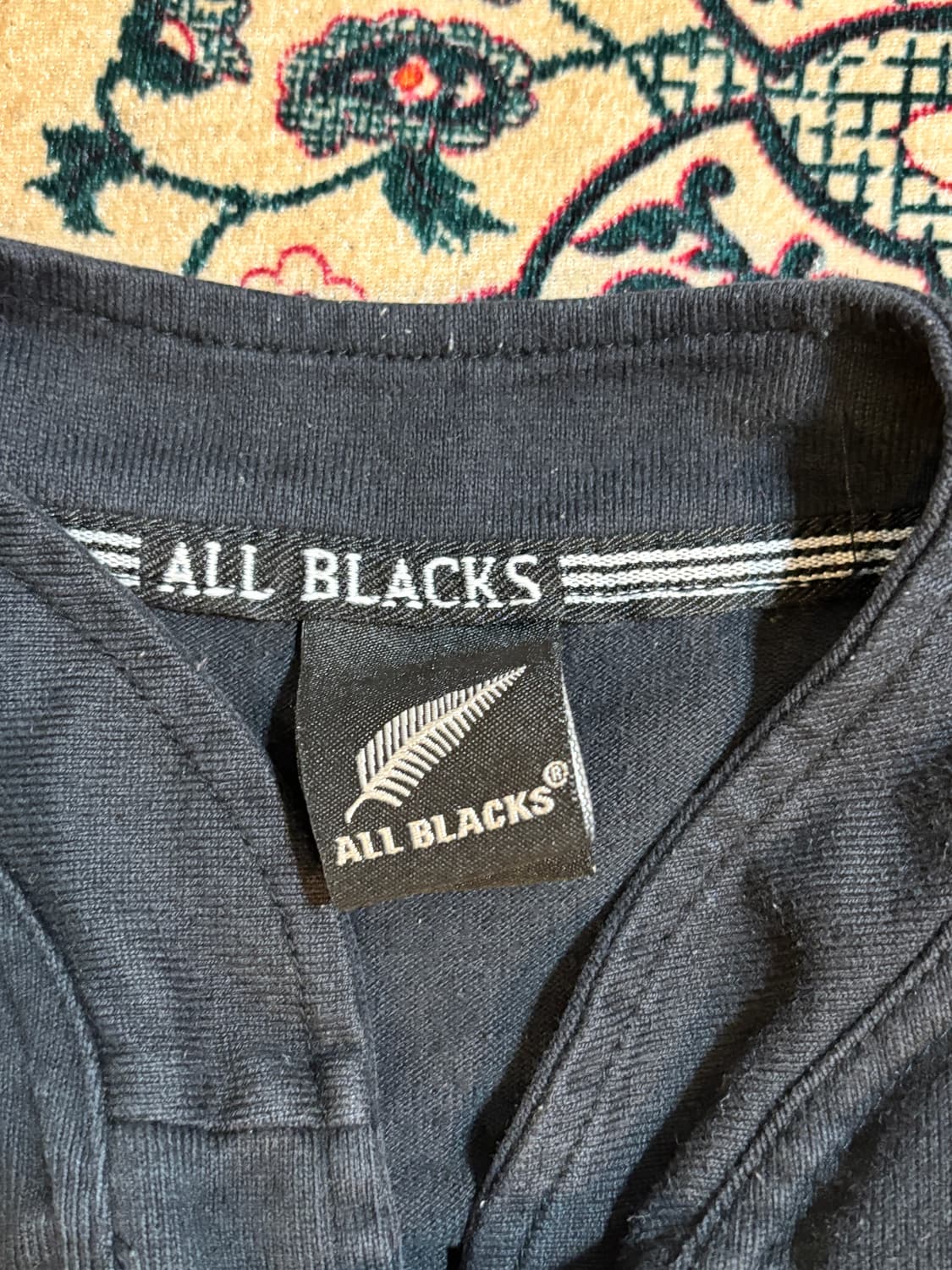 아디다스 ALL BLACKS 럭비팀 카라티 M 상품이미지3