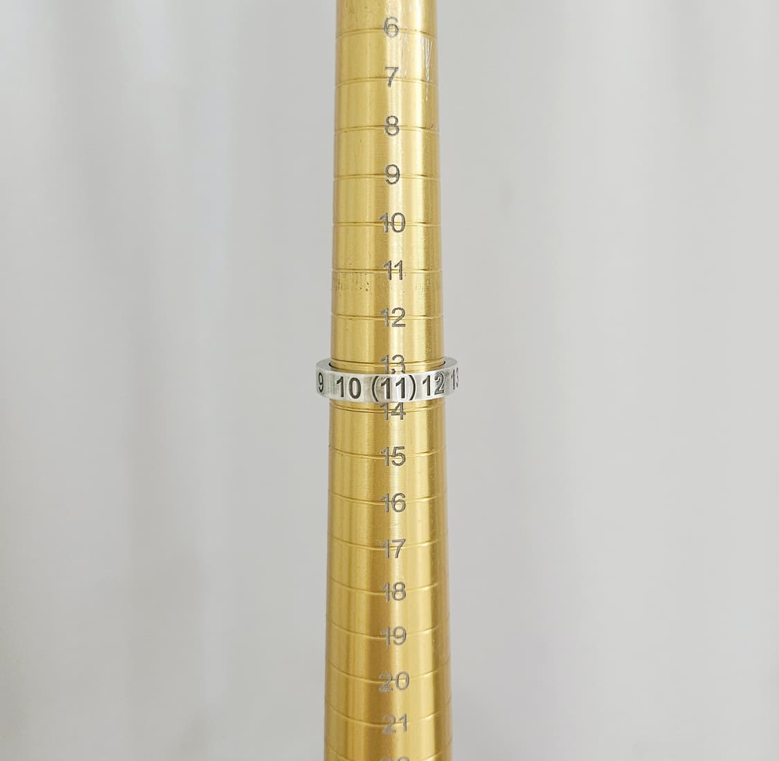 25FW 메종마르지엘라 뉴 메리컬 실버반지 국내 약 13.5호 [정품] 상품이미지5