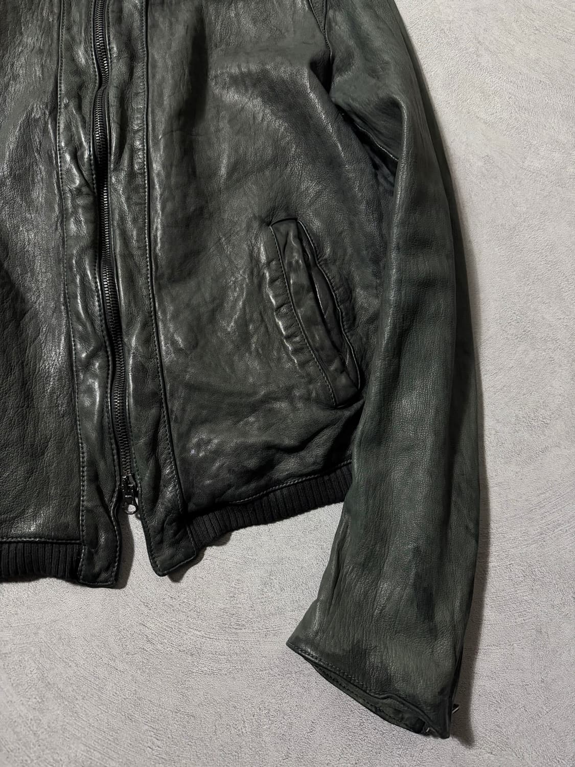 돌체앤가바나 램스킨 레더자켓 상품이미지4