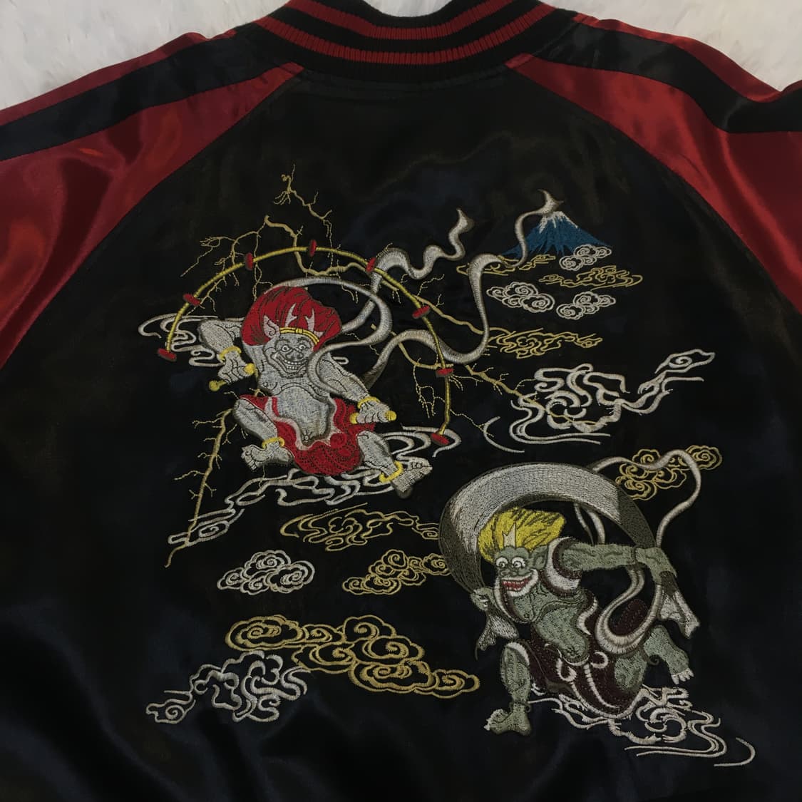 빈티지 풍신뇌신 스카쟌 764 y2k 스트릿 갸루 펑키 일본빈티지 상품이미지6