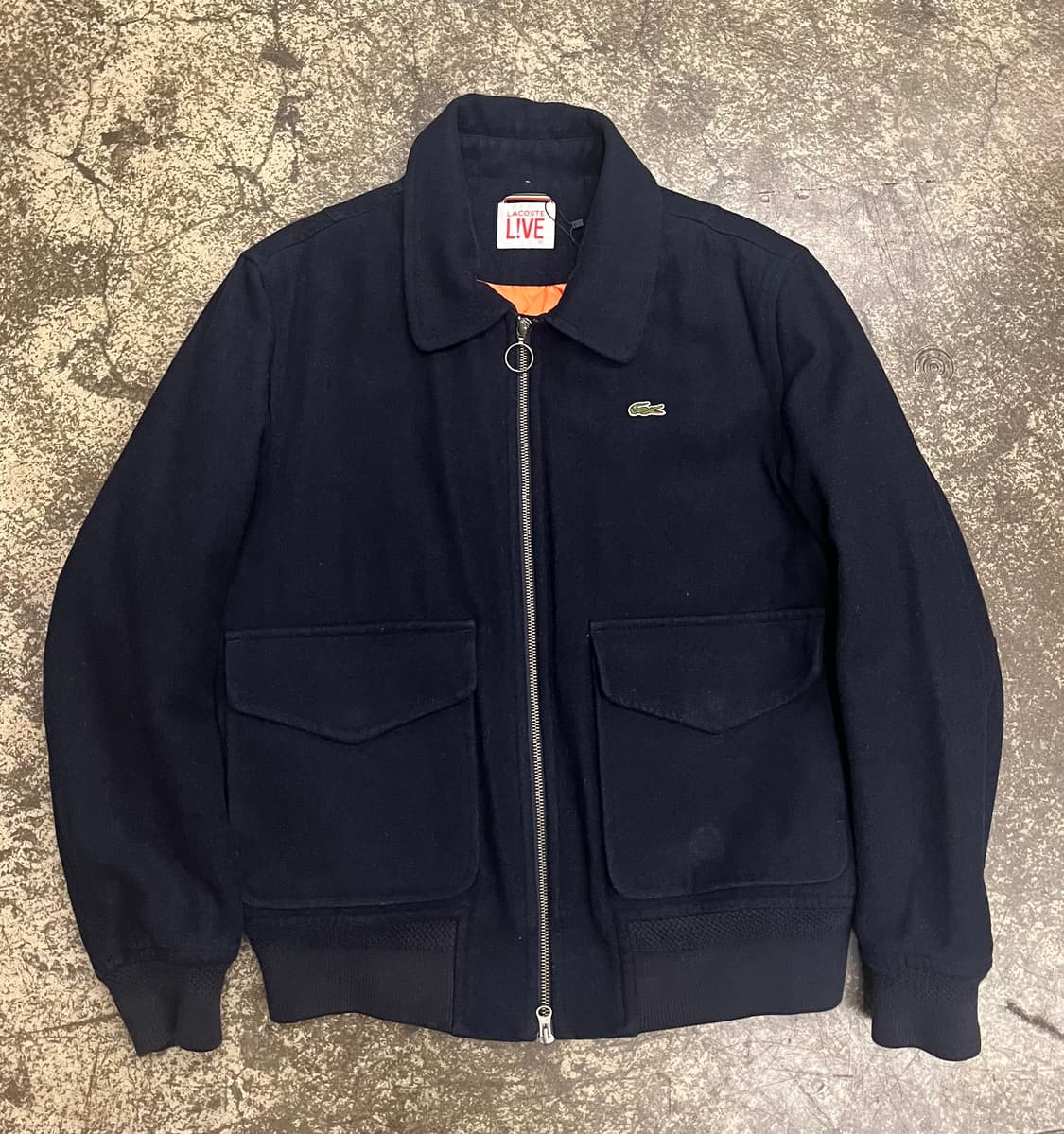 라코스테 울 블루종 자켓 상품이미지1