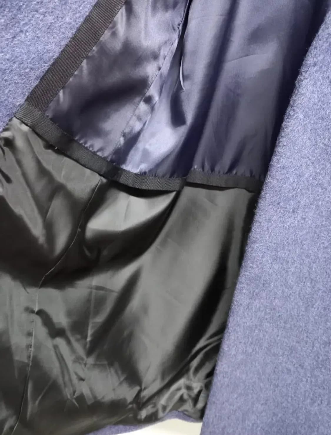 시스템옴므 양모 모헤어 롱 코트 100 상품이미지8