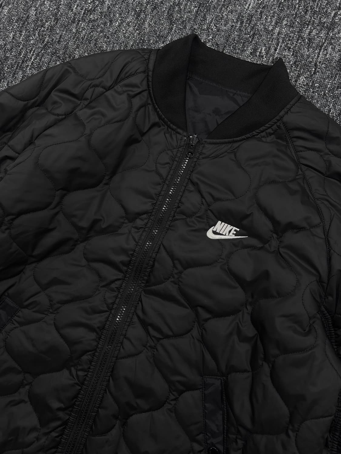 나이키 리버시블 블랙 퀼팅 자켓 상품이미지4