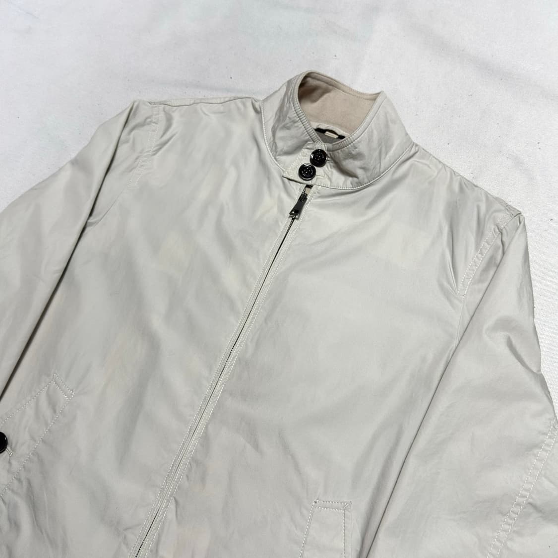 M 버버리 넥 버클 코튼 자켓 상품이미지1