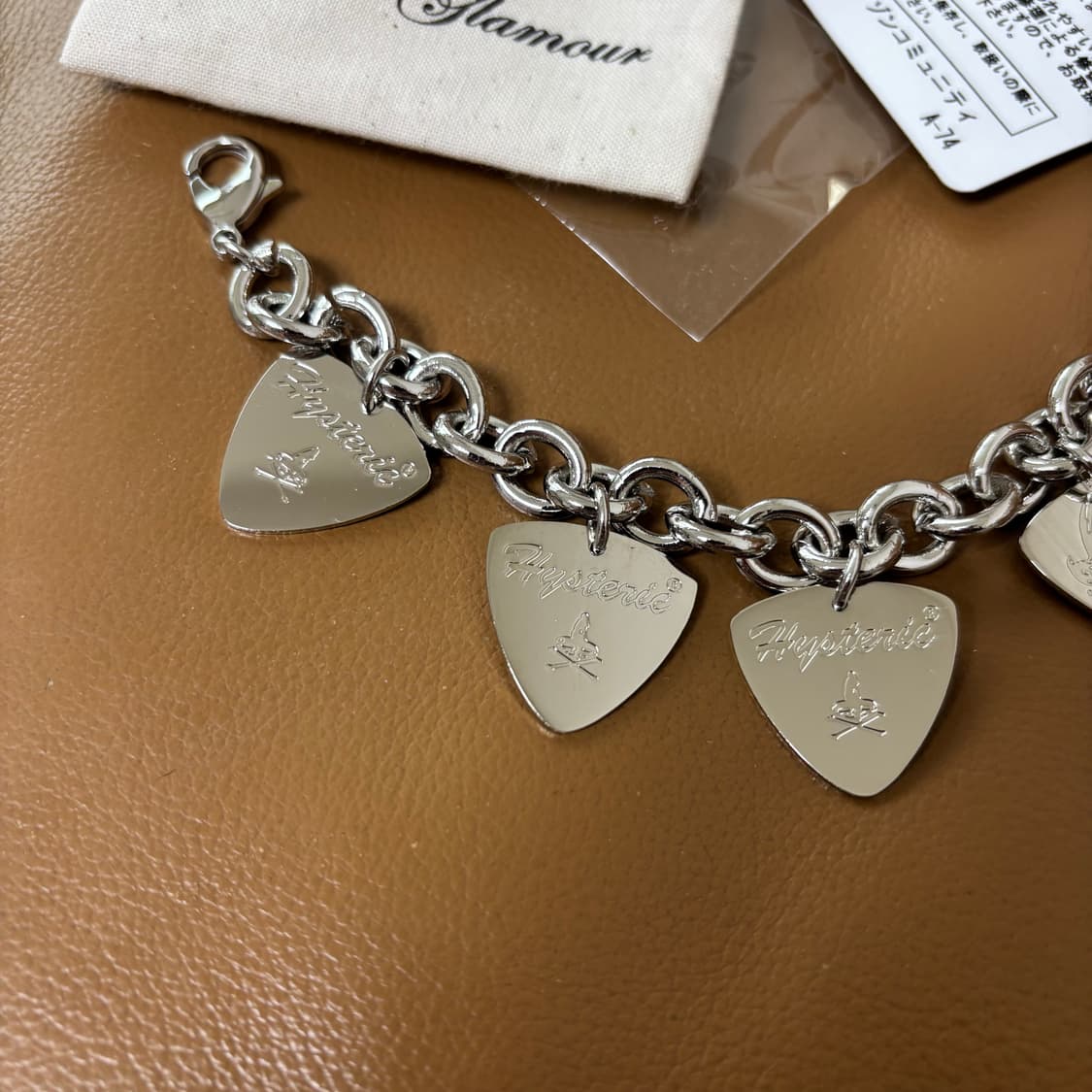 히스테릭글래머 피크 팔찌 실버 Hysteric glamour 상품이미지3