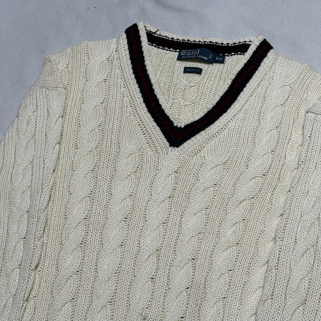 XXL 폴로랄프로렌 크리켓 케이블 니트 상품이미지1