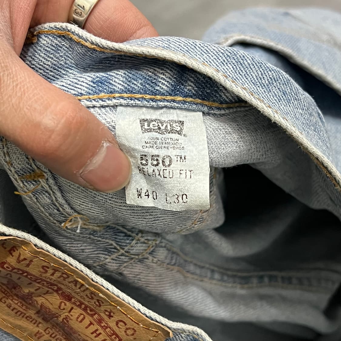  리바이스 550 데님 팬츠 y15229 상품이미지7